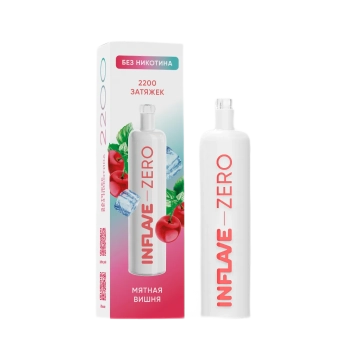 Эл. сиг. INFLAVE ZERO 2200 Мятная вишня 0 %