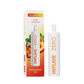 Эл. сиг. INFLAVE ZERO 2200 Персиковый чай 0 %