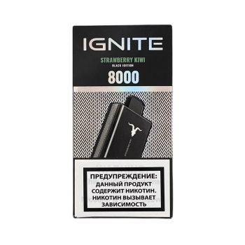 Эл. сиг. IGNITE V 80 8000 Strawberry Kiwi  2%