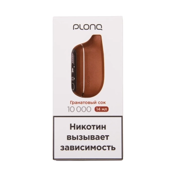 PLONQ MAX PRO Гранатовый сок (10000 затяжек) 20 мг