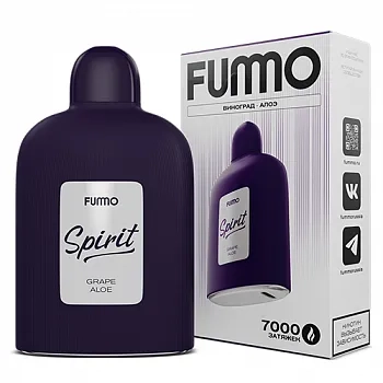 Эл. сиг. FUMMO SPIRIT 7000 Виноград Алоэ 2 %.
