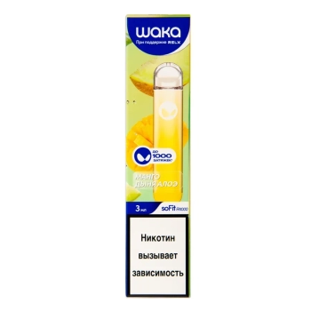 Эл. сиг. WAKA soFit FA 1000 Манго дыня алоэ 1,5 %