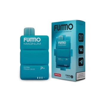 Эл. сиг. FUMMO MAGNUM 7500 Экстра мятная жвачка 2 %