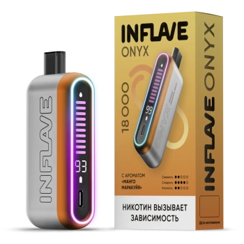 Эл. сиг. INFLAVE ONYX 18000 Манго маракуйя  2%