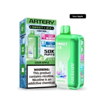Эл. сиг. ARTERY CL6 50000 (Flavor+Ice) Зеленое яблоко киви / Green Apple Kiwi 2%