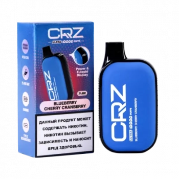 Эл. сиг. CRZ 10000 ULTRA Черника вишня клюква / Blueberry cherry Cranberry 2 %