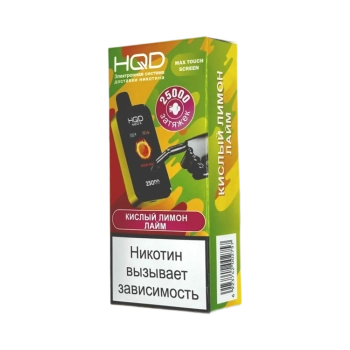 Эл. сиг. HQD NEO X РФ (25000) Кислый лимон лайм 4 мл