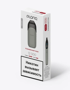 PLONQ PRIME Клюквенный морс (12000 затяжек) 20 мг