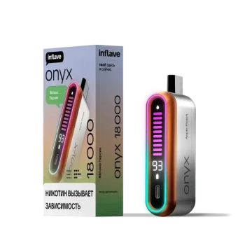 Эл. сиг. INFLAVE ONYX 18000 Яблоко персик 2%