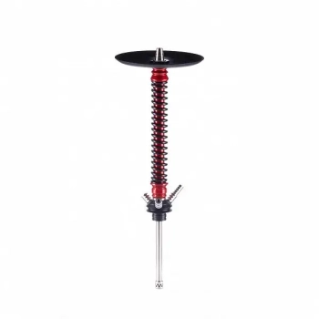 Кальян MAMAY CUSTOMS Coilovers красный лак-чёрный (без колбы)