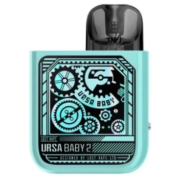 Устройство Lost Vape Ursa Baby 2 Pod Kit 900mAh Pop Blue Х Time Gear / Синий LSVP-95-H