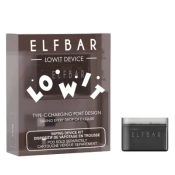 Устройство ELFBAR LOWIT, черный, 10 W