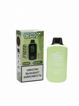 Эл. сиг. CRZ 25 000 Sour apple grape / Кислое яблоко-виноград 2 %