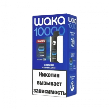 WAKA PRO Клубника Арбуз (10000 затяжек)
