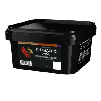 Chabacco Mix Medium с ароматом Малина-Фисташка-Ваниль (Raspberry-Pistachio-Vanilla), 200гр.