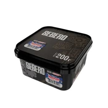SEBERO Black БЧК c ароматом Смородиновая шипучка, 200 гр.