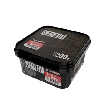 SEBERO Black БЧК c ароматом Барбарисовая шипучка, 200 гр.