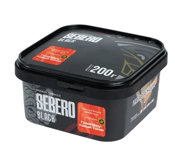 SEBERO Black c ароматом Грейпфрутовый тоник, 200 гр.