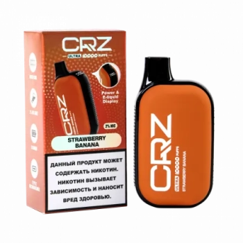 Эл. сиг. CRZ 10000 ULTRA Клубника банан / Strawberry Banana 2 %