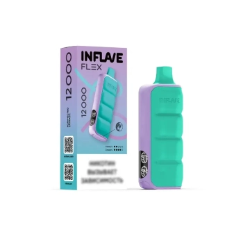 Эл. сиг. INFLAVE FLEX 12000 Малиновая мята 2%