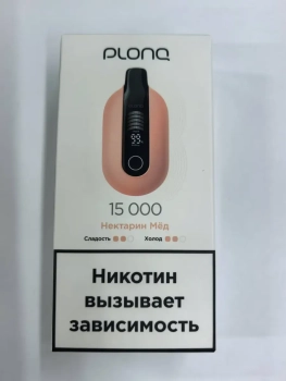 PLONQ ULTRA Нектарин Мёд (15000 затяжек) 20 мг