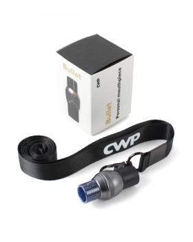 Индивидуальный мундштук CWP BULLET (Grey-Blue)