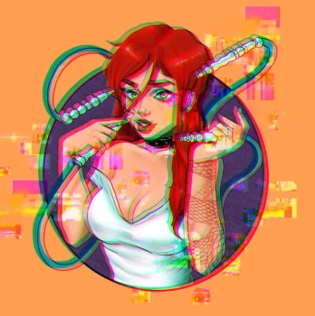 Табак Brazzers - Gang Bang! (Апельсин, кокос, двойное яблоко) 20 гр. (Ганг-Бенг!)