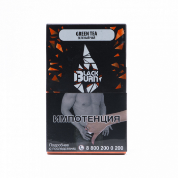 Burn BLACK Green tea 100гр
