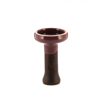 Чашка Облако Black Glaze Top 03 фиолетовая в точку