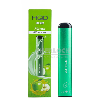 HQD Maxim - Яблоко, 400 затяжек, 20мг (2%)
