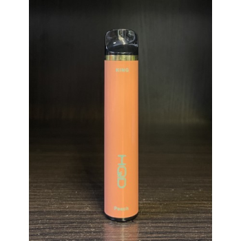 HQD King - Peach (Персик) 2000 затяжек 20мг (2%)