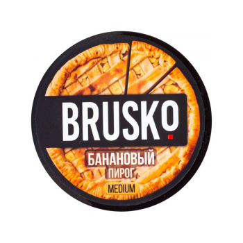 BRUSKO MEDIUM Банановый пирог 50гр