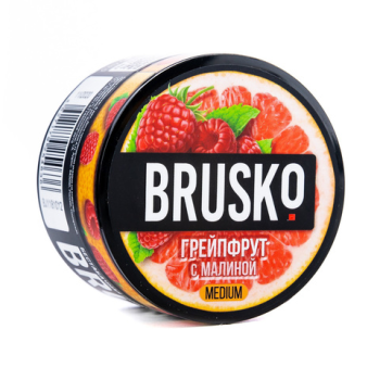 BRUSKO MEDIUM Грейпфрут с малиной 50гр