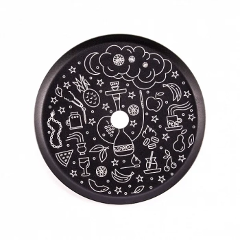 Блюдце плоское Alpha Hookah #14