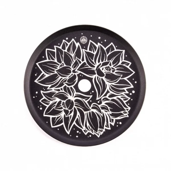 Блюдце плоское Alpha Hookah #03