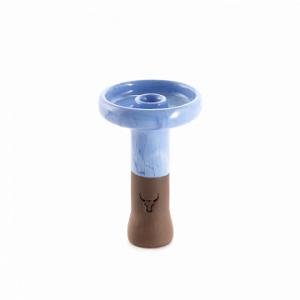 Чашка Toro Фудзи Мрамор синий/белый каменная