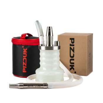 Кальян Pizduk Hookah (black-bag) белая колба