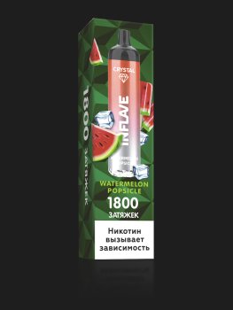 Электронный испаритель INFLAVE CRYSTAL Арбузный лед, 2% (1800тяг)