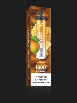 Электронный испаритель INFLAVE CRYSTAL Манго, 2% (1800тяг)