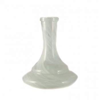 Колба Vessel Glass Эллипс крошка белый алебастр