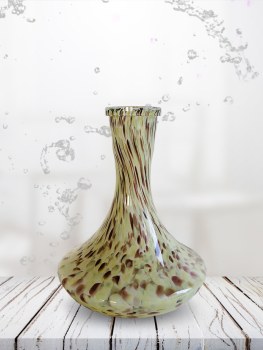 Колба Vessel Glass Крафт крошка жёлто-коричневая