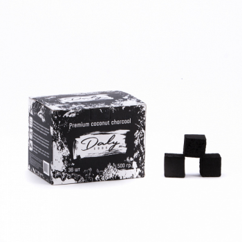 Уголь Dali кокосовый 36 шт (25 мм)