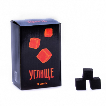Уголь Углище кокосовый 72 шт (25 мм)