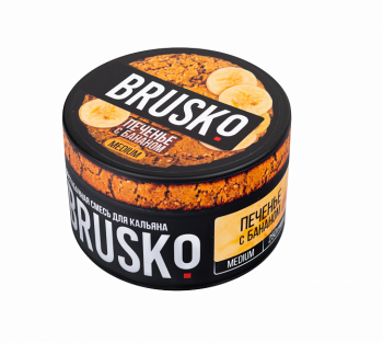 BRUSKO MEDIUM Печенье с бананом 250гр