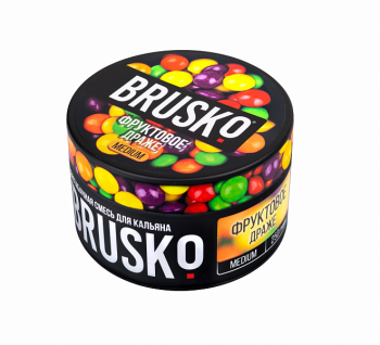 BRUSKO MEDIUM Фруктовое драже 250гр