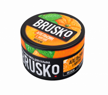 BRUSKO MEDIUM Апельсин с мятой 250гр