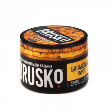 BRUSKO STRONG Банановый пирог 50гр МРК