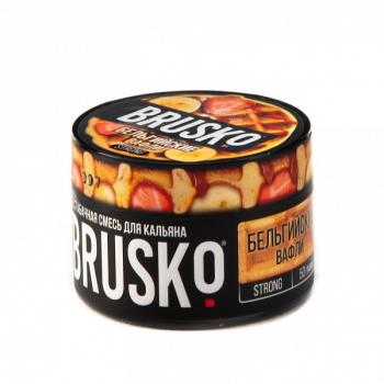 BRUSKO STRONG Бельгийские вафли 50гр