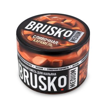 BRUSKO MEDIUM Сливочная карамель 50гр МРК