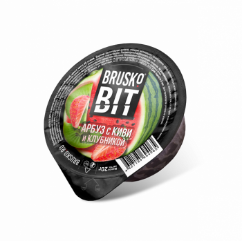 BRUSKO BIT Арбуз c киви и клубникой 20 гр